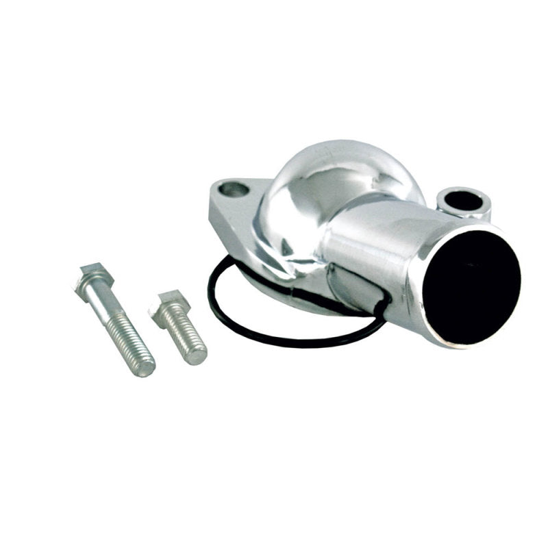 Spectre 66+ Chevy V8 Water Neck - Chrome Thermostat Housings Spectre