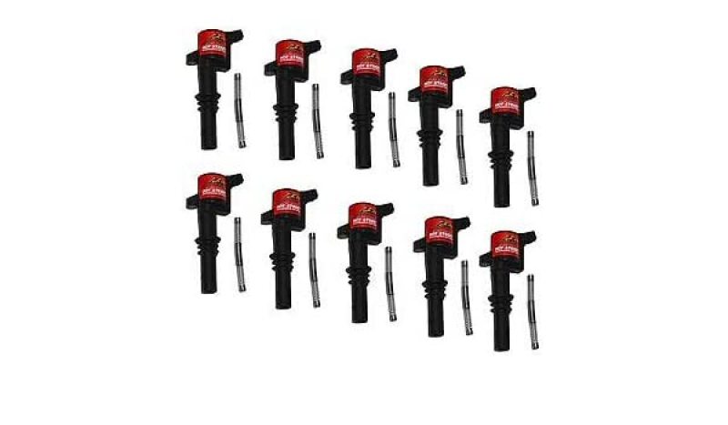 Granatelli 05-10 Ford 6.8L V10 3V Hot Street Coil On Plug Coil Packs - Black (Set of 10) Ignition Coils Granatelli Motor Sports