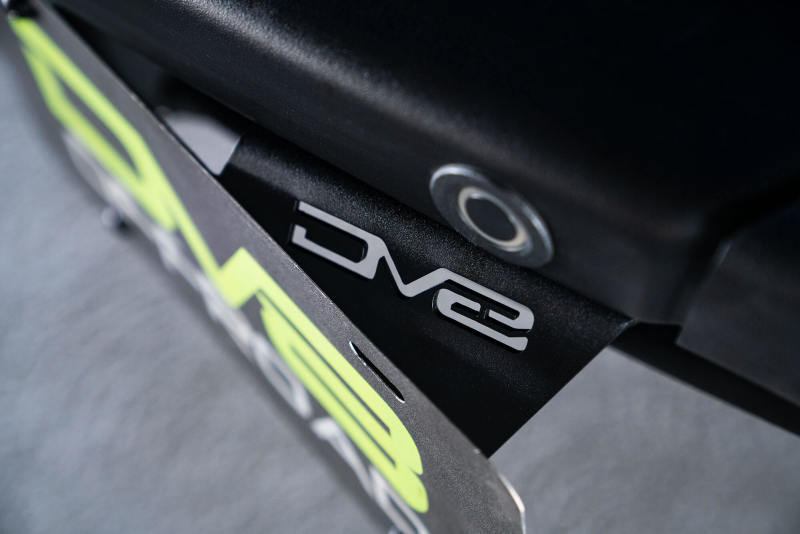 DV8 Offroad 21-22 Ford Bronco Factory Front Bumper License Relocation Bracket - Side License Plate Relocation DV8 Offroad