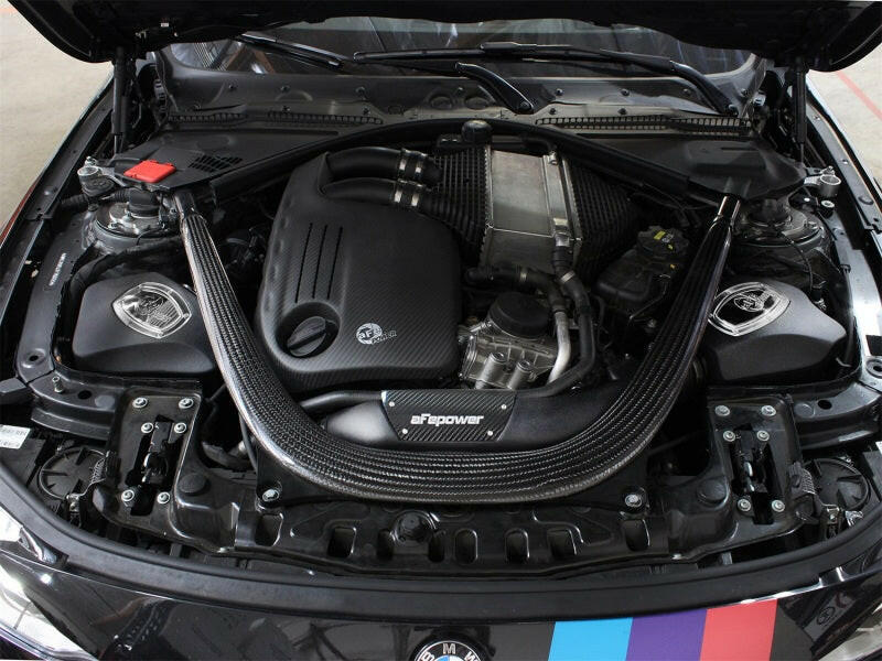 aFe Momentum Pro DRY S Cold Air Intake System 15-18 BMW M3/M4 (F80/82/83) L6 3.0L (tt) S55 Cold Air Intakes aFe