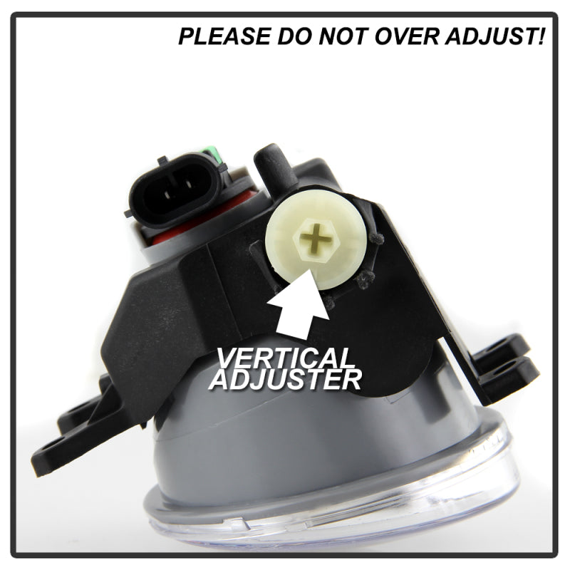 Spyder 19-21 Toyota RAV4 OEM Style Fog Light w/ OEM Switch - Clear FL-TRAV419-C Fog Lights SPYDER