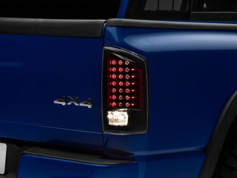 Raxiom 07-08 Dodge RAM 1500 LED Tail Lights- Blk Housing (Clear Lens) Tail Lights Raxiom