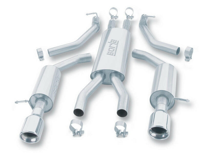 Borla 03 Thunderbird 3.9L V8 AT RWD 2 DR Catback Exhaust Catback Borla