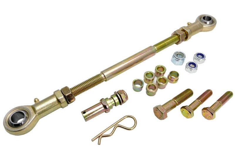 SuperPro 20-23 Jeep Gladiator Altitude HD Adjustable Quick Disconnect End Link (Single) Sway Bar Endlinks Superpro