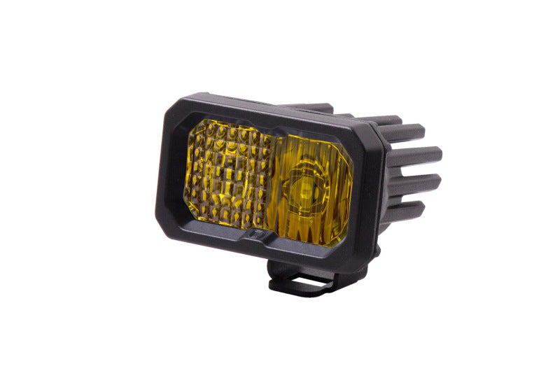 Diode Dynamics Stage Series 2 In LED Pod Pro - Yellow Combo Standard ABL Each Light Accessories and Wiring Diode Dynamics