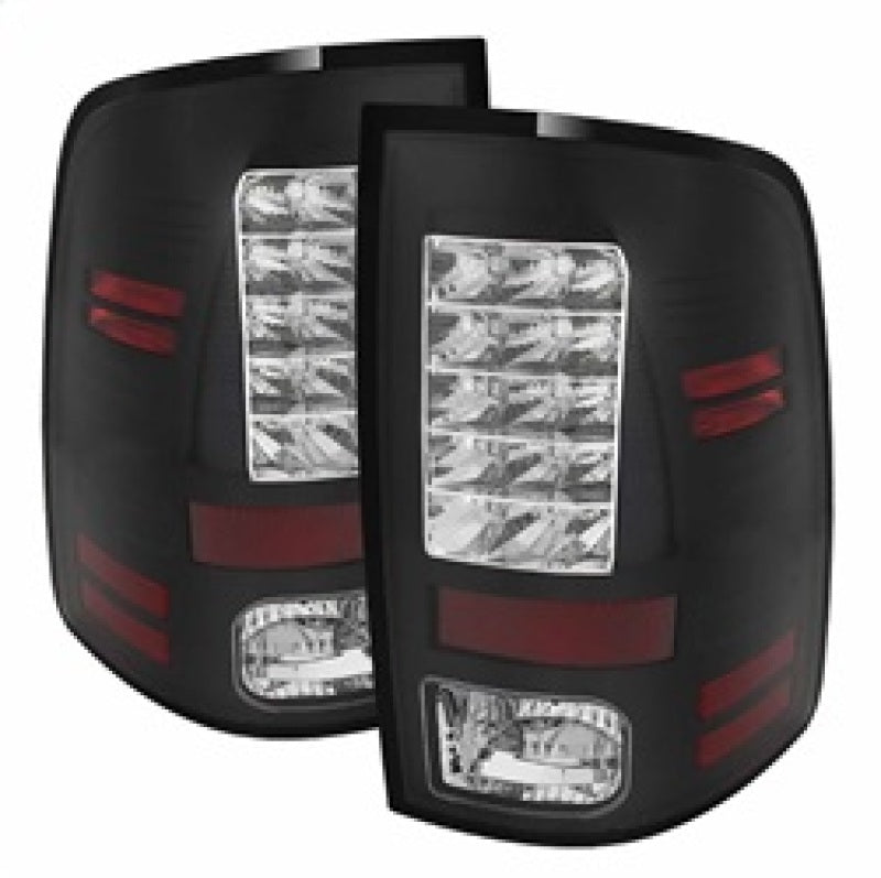 Spyder Dodge Ram 1500 13-14/Ram 2500 13-14 LED Tail Lights LED Model only - Blk ALT-YD-DRAM13-LED-BK Tail Lights SPYDER