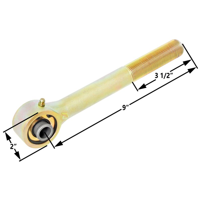 RockJock Johnny Joint 2in Narrow Rod End (Long Shank - 1in RH Thread 1.600in x .562in Ball) Suspension Arms & Components RockJock