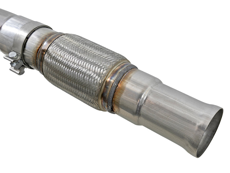 aFe Vulcan Series 4in-3in 304-SS Exhaust Cat-Back 2019 GM Silverado / Sierra 1500 V8-5.3L w/ OE Tips Catback aFe