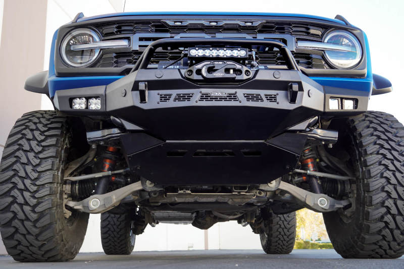 DV8 Offroad 21-23 Ford Bronco Spec Series Front Bumper Bumpers - Steel DV8 Offroad