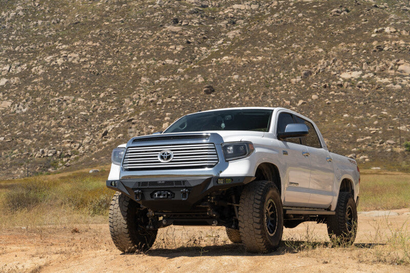 DV8 Offroad 14-21 Toyota Tundra Spec Series Front Bumper Bumpers - Steel DV8 Offroad