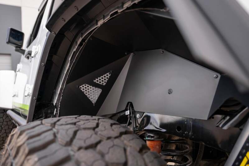 DV8 Offroad 18-24 Jeep Wrangler JL Rear Inner Fenders Wheel Well Liners DV8 Offroad