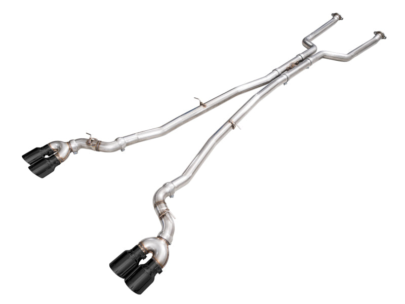AWE Tuning BMW G90/G99 M5 Track Edition Cat-Back Exhaust - Diamond Black Tips Catback AWE Tuning