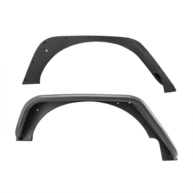 Westin/Snyper 18-20 Jeep Wrangler Tube Fenders - Rear - Textured Black Fenders Westin