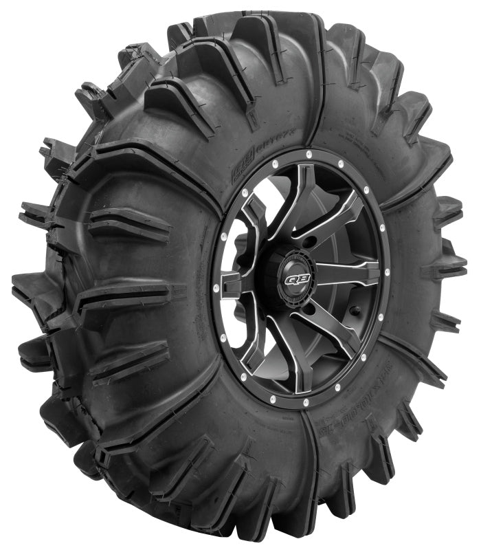 QuadBoss QBT673 Mud Tire - 27x10-14 6Ply Automotive/UTV Tires - Off Road QuadBoss