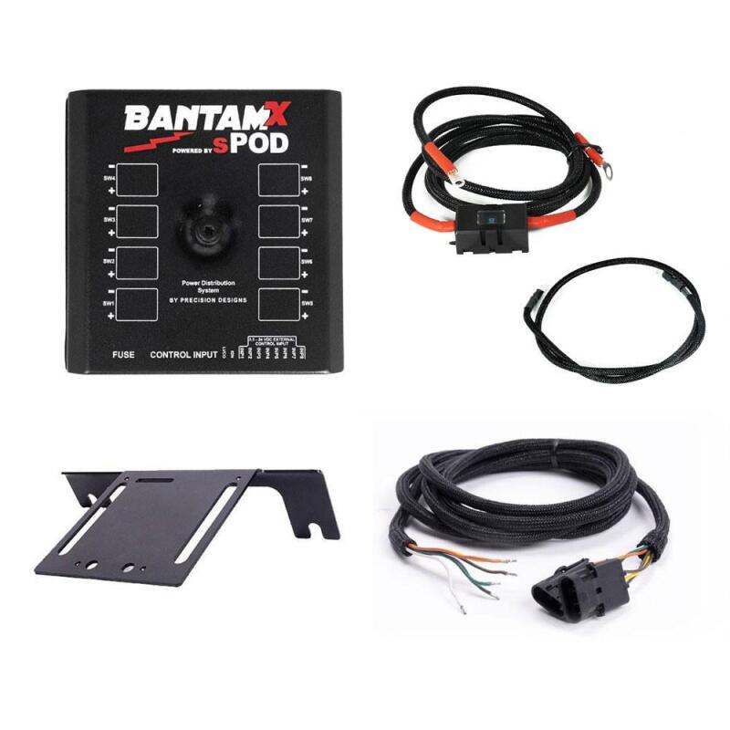 sPOD BantamX Upfitter Kit 2023+ Ford Super Duty Switch Panels SPOD