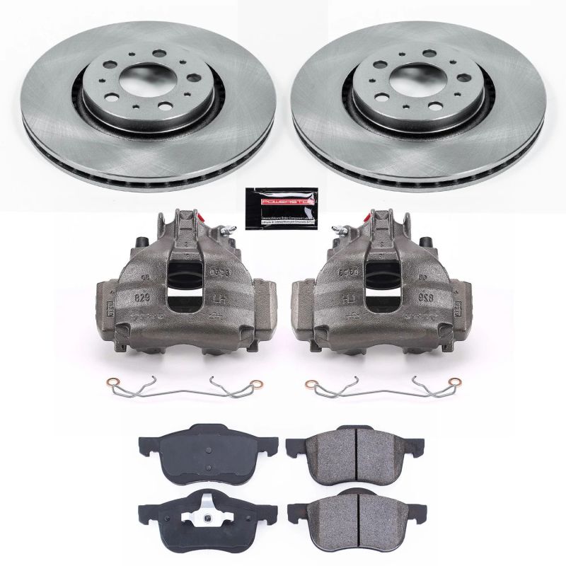 Power Stop 01-09 Volvo S60 Front Autospecialty Brake Kit w/Calipers Brake Kits - OE PowerStop