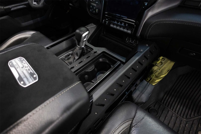 Addictive Desert Designs 2021+ RAM 1500 TRX Center Console Molle Panels & Digital Device Bridge Exterior Trim Addictive Desert Designs