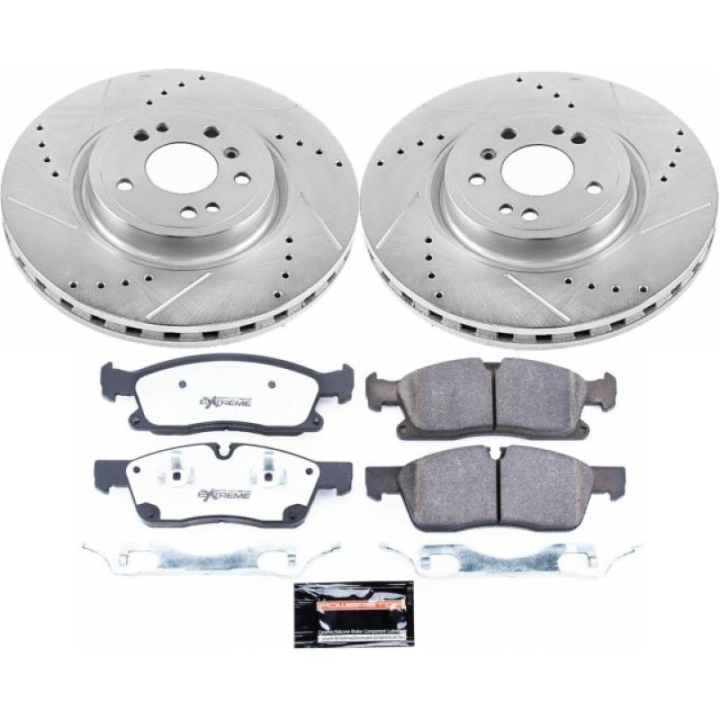 Power Stop 2016 Mercedes-Benz GLE300d Front Z36 Truck & Tow Brake Kit Brake Kits - Performance D&S PowerStop