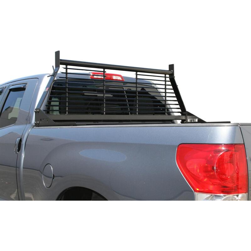 Westin 1999-2018 Chevrolet/Ford/GMC/Toyota Silverado/Sierra 1500/2500/3500 HD Headache Rack - Black Headache Racks Westin