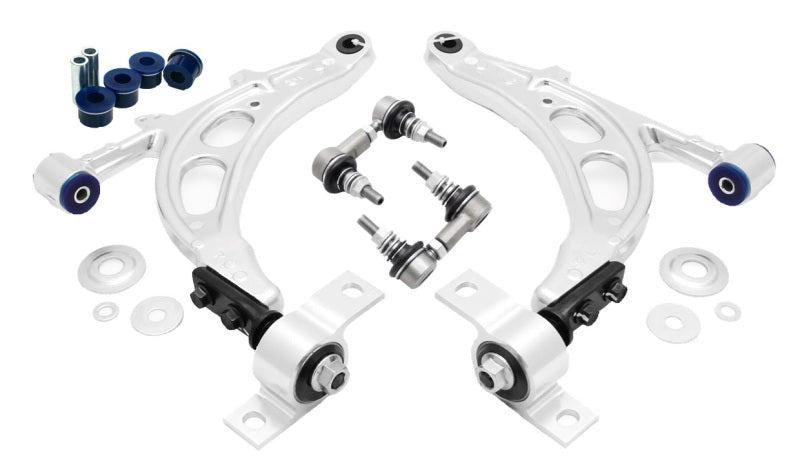 SuperPro 02-05 Subaru Impreza WRX / 04-06 WRX STI Front Lower Alloy Control Arm Kit Control Arms Superpro