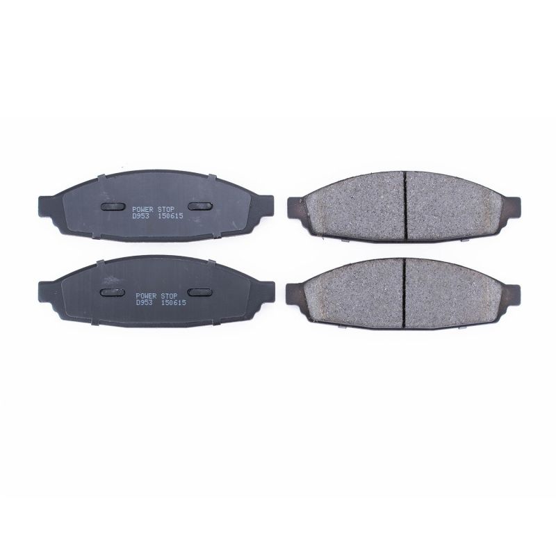 Power Stop 03-05 Lincoln Aviator Front Z16 Evolution Ceramic Brake Pads Brake Pads - OE PowerStop