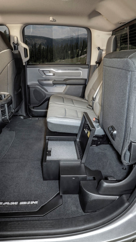 Tuffy Underseat Lockbox W/ Key Lock For Ram Trucks Crew Cab Cargo Boxes & Bags Tuffy Products