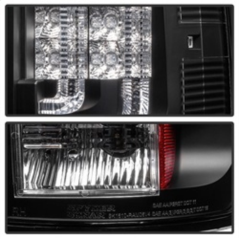 Spyder Dodge Ram 02-06 1500 Version 2 LED Tail Light - Black ALT-YD-DRAM02V2-LED-BK Tail Lights SPYDER