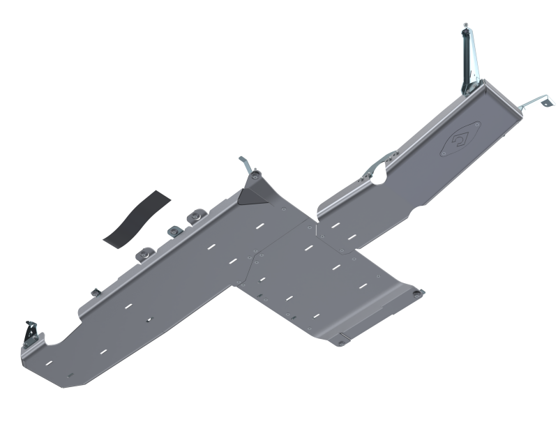 Artec Industries 21-25 Jeep Wrangler JL Sahara Full Bellypan w/ Oil Door - 4 Door 3.6L Aluminum Skid Plates Artec Industries