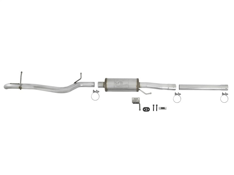 aFe Scorpion 2-1/2in Aluminized Steel Cat-Back Exhaust 07-18 Jeep Wrangler (JK) V6 3.6L/3.8L (2/4dr) Catback aFe