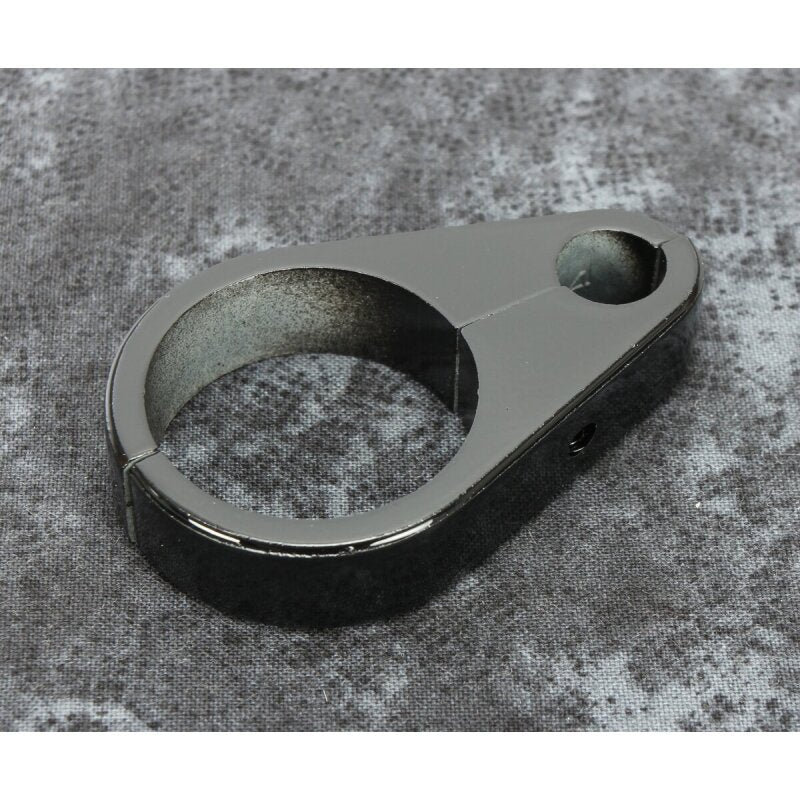Bikers Choice Black Clutch Cable Clamp for 1 1/4 Inch Tube Brake Hardware Bikers Choice