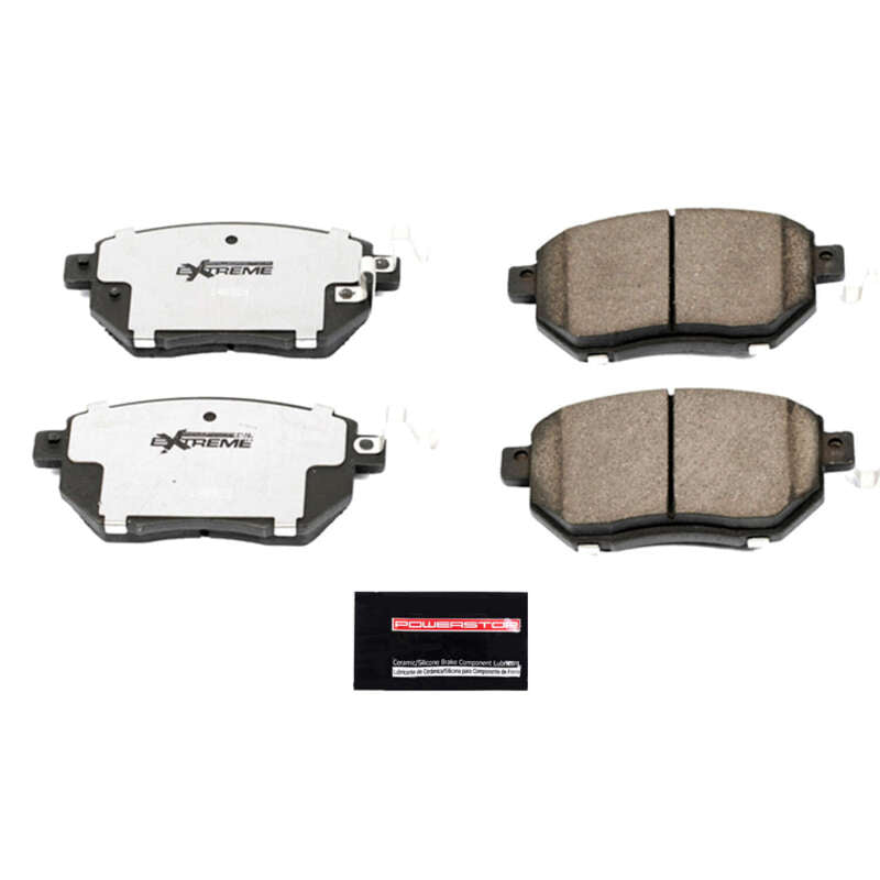 Power Stop 03-06 Infiniti FX35 Front Z26 Extreme Street Brake Pads w/Hardware Brake Pads - Performance PowerStop