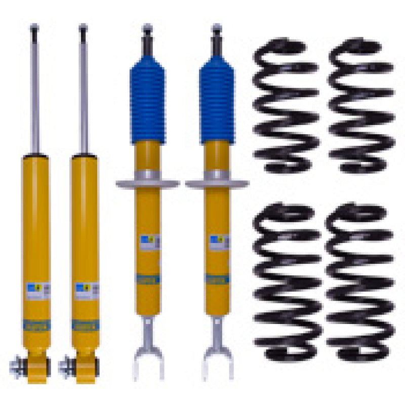 Bilstein B12 2006 Audi A6 Base Front and Rear Suspension Kit Shock & Spring Kits Bilstein