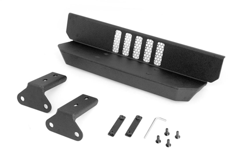 Rugged Ridge Aluminum XHD Rear Bumper Step 07-18 Jeep Wrangler Bumpers - Steel Rugged Ridge