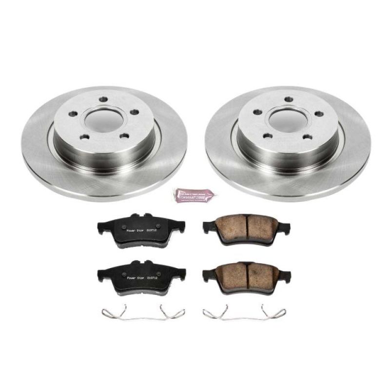 Power Stop 08-13 Volvo C30 Rear Autospecialty Brake Kit Brake Kits - OE PowerStop