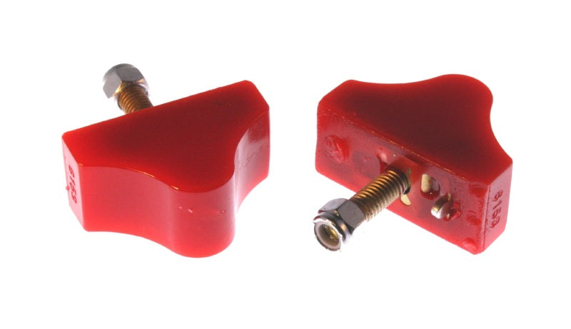 Energy Suspension Gm Lwr B Stop Single Hump Set - Red Bushing Kits Energy Suspension