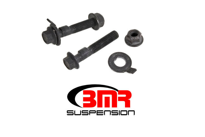 BMR 15-17 S550 Mustang Front Camber Bolts (2.5 Degree Offset) - Black Camber Kits BMR Suspension