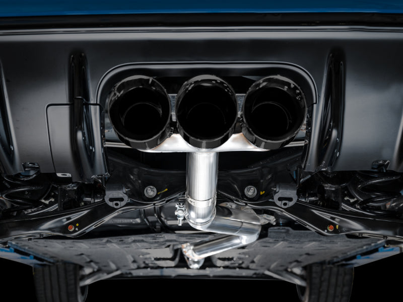 AWE Tuning 2023 Honda Civic Type R FL5 Track Edition Exhaust w/ Triple Diamond Black Tips Catback AWE Tuning