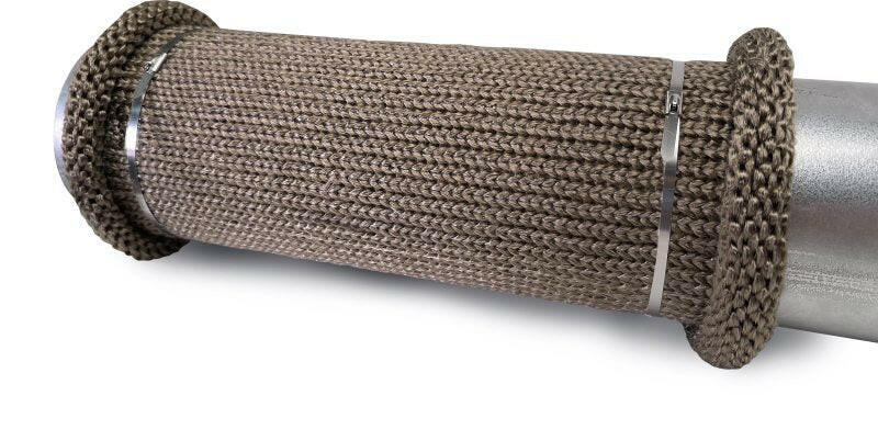 DEI Titanium 4in Knit Exhaust Sleeve - 24in Exhaust Wrap DEI