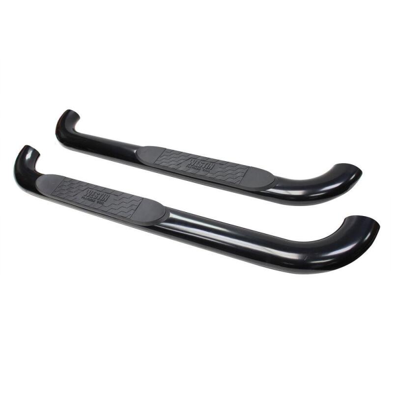 Westin 2015-2018 Ford F-150 Reg Cab Platinum 4 Oval Nerf Step Bars - Black Nerf Bars Westin