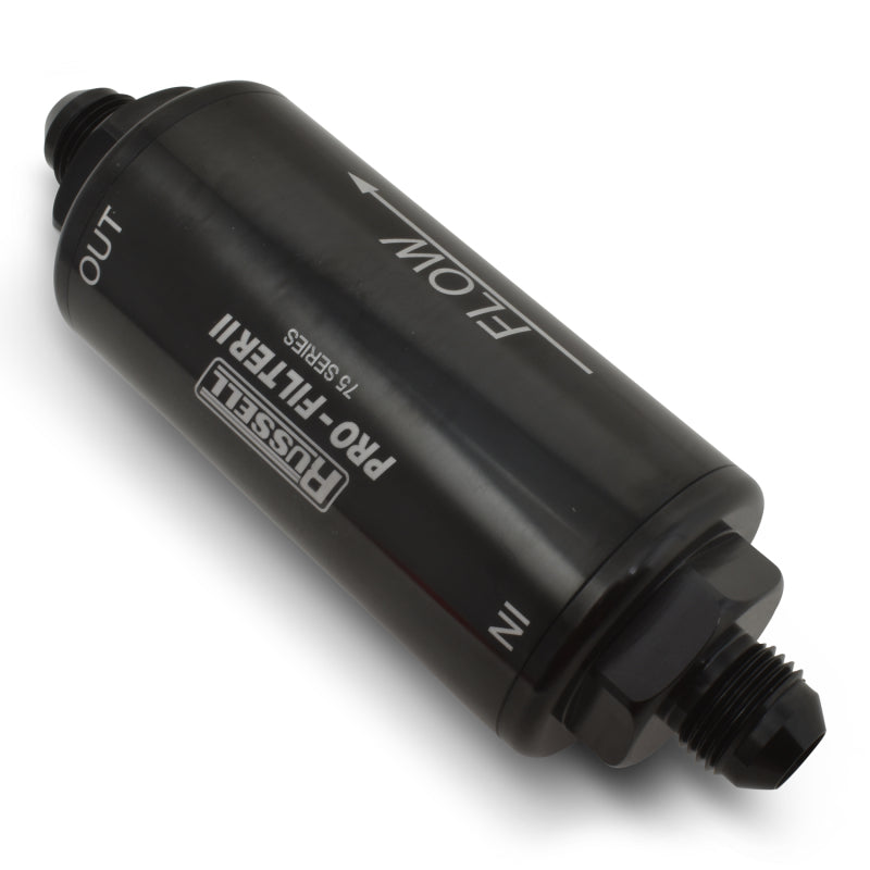 Russell 6An 100 Micron Filter Assembly 75 Series Pro-Filter 2 Fuel Filters Russell