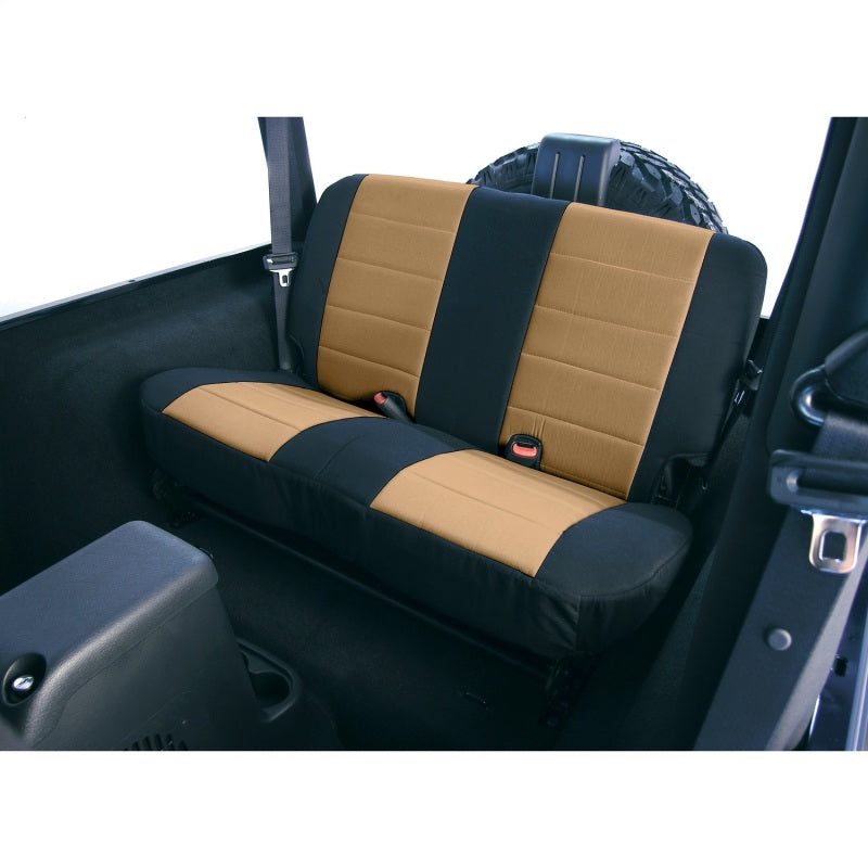 Rugged Ridge Neoprene Rear Seat Cover 97-02 Jeep Wrangler TJ Seats Rugged Ridge
