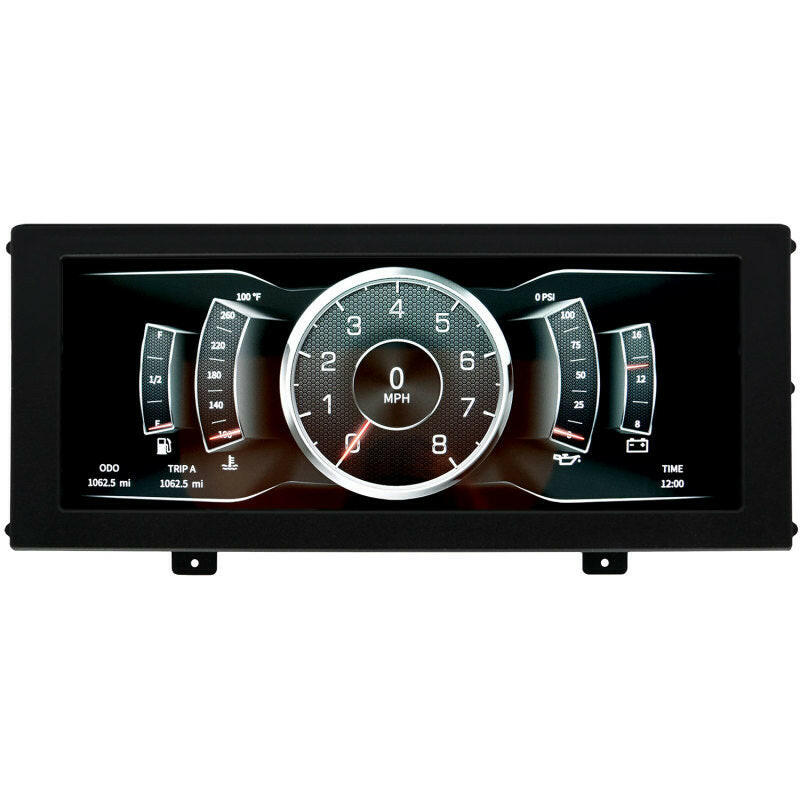 Autometer InVision Digital Instrument Display Color LCD Including Panel Mount - Universal Performance Monitors AutoMeter
