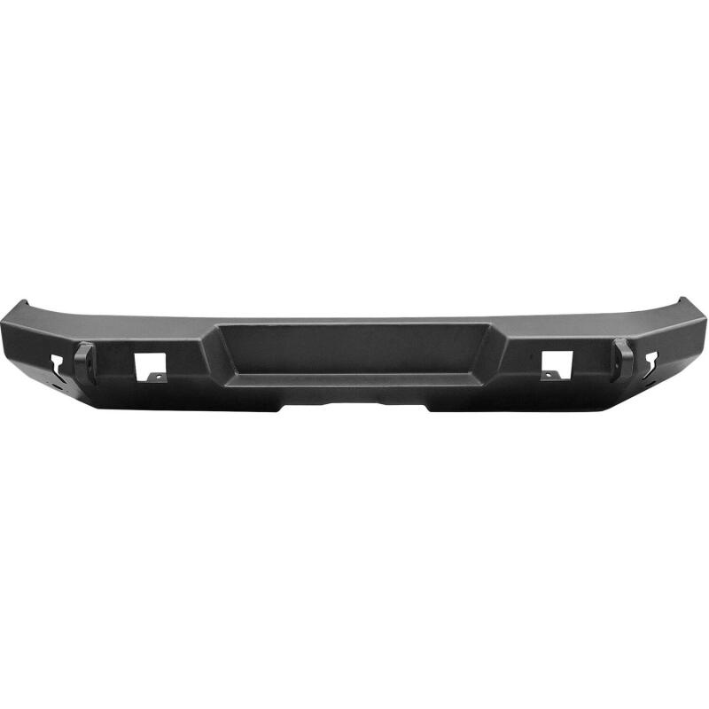 Westin 07-18 Jeep Wrangler JK WJ2 Rear Bumper - Textured Black Bumpers - Steel Westin
