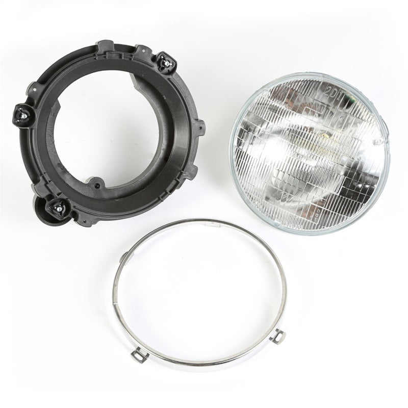 Omix Headlight Assy With Bulb LH 97-06 Wrangler TJ Headlights OMIX