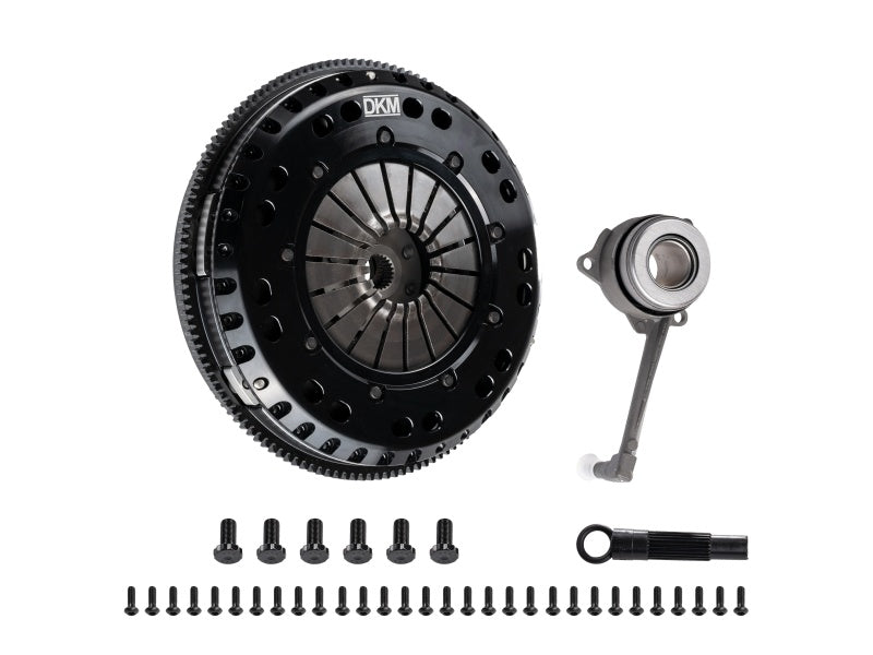 DKM Clutch 97-05 Audi A4 1.8L FWD/AWD Sprung Organic MB Clutch w/Steel Flywheel (440 ft/lbs Torque) Clutch Kits - Single DKM Clutch