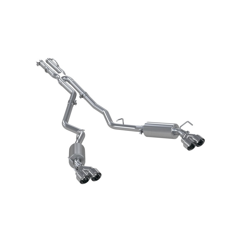 MBRP 20-21 Ford Explorer ST 3.0L Ecoboost SS 2.5in Dual Rear Exit w/ Quad Tips - AL Catback MBRP