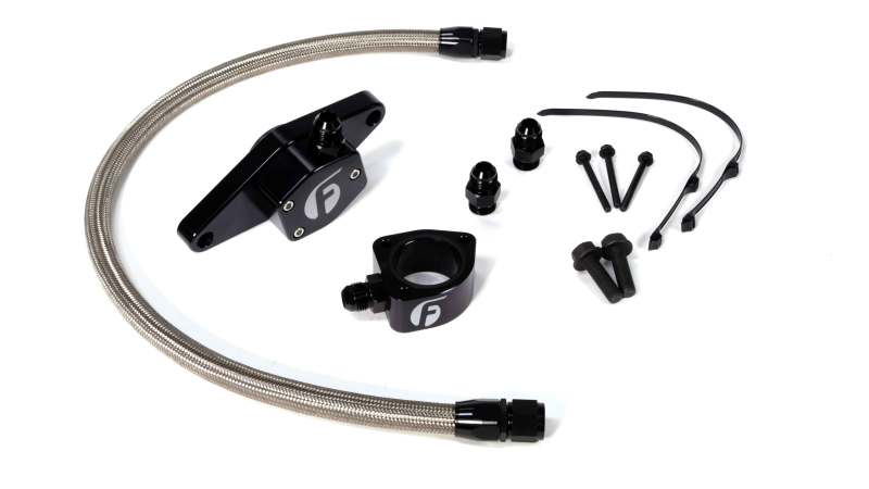 Fleece Performance 98.5-02 VP Coolant Bypass Kit w/ Stainless Steel Braided Line Coolant Bypass Kits Fleece Performance