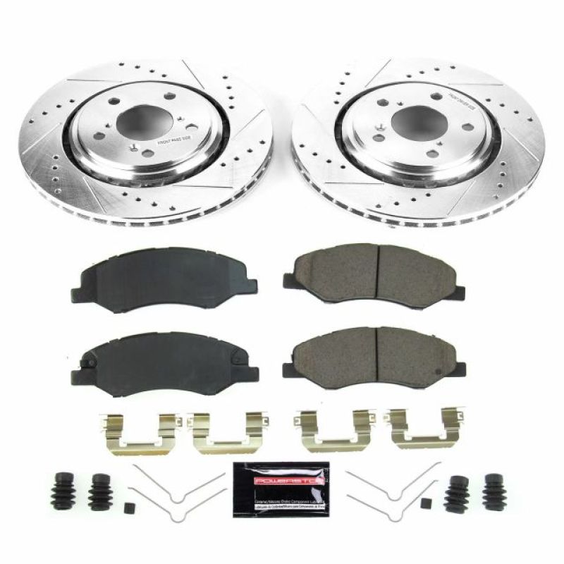 Power Stop 18-19 Honda Odyssey Front Z23 Evolution Sport Brake Kit Brake Kits - Performance D&S PowerStop