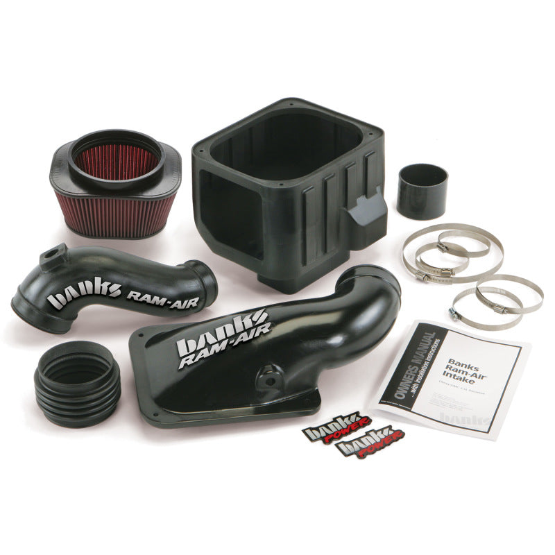 Banks Power 01-04 Chevy 6.6L Lb14 Ram-Air Intake System Short Ram Air Intakes Banks Power