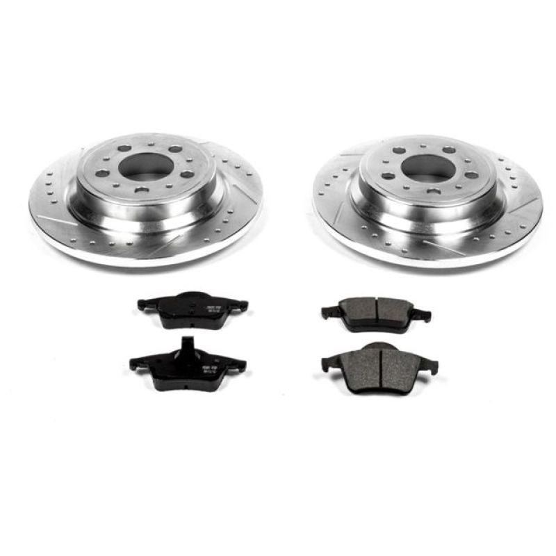 Power Stop 01-09 Volvo S60 Rear Z23 Evolution Sport Brake Kit Brake Kits - Performance D&S PowerStop